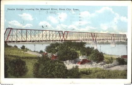 12176048 Sioux City Omaha Bridge crossing the Missouri River