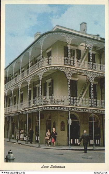 11038126 New Orleans Louisiana Lace Balconies