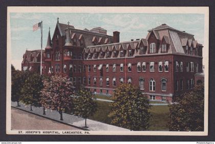 Postcard, United States, Lancaster PA, St. Joseph's Hospital