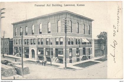 KANSAS - LAWRENCE - Fraternal Aid Building