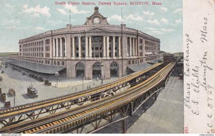 MASSACHUSETTS - South Union Station, Dewey Square, Boston 1909