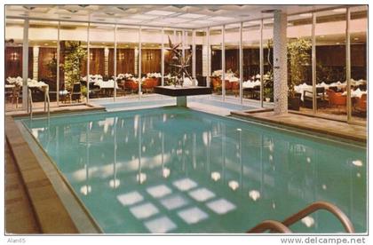 Minneapolis MN Minnesota, Northstar Inn Lodging, Swimming Pool , on c1960s Vintage Postcard