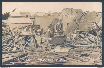 TYLER Minn. Tornado Aug 21 1918 MN Minnesota