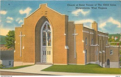 Etats-Unis - West Virginia - Morgantown - Church of Saint Teresa of the Child Jésus - état