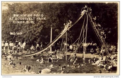 MINOT .... SWIMMING POND AT ROOSEVELT PARK