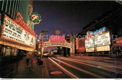 73131752 Reno Nevada Reno Arch Fitzgeralds Casino Hotel at night