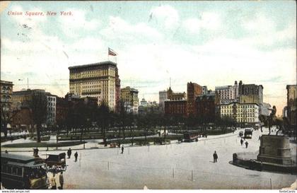 11111639 New York City Union Square Strassenbahn