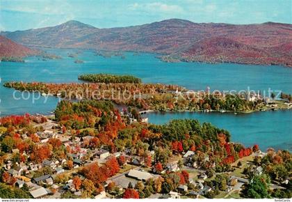 73761264 Bolton Landing NY Air view on Lake George