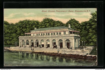 AK Brooklyn, NY, Boat House Prospect Park