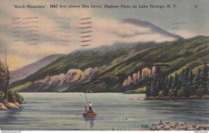 * LAKE GEORGE - Black Mountain, Fishing 1941