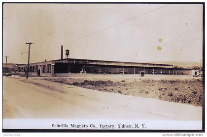 SIDNEY SCINTILLA MAGNETO PHOTO CARTE