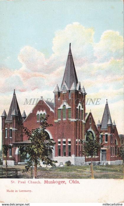 OKLAHOMA - St. Paul Church, Muskogee