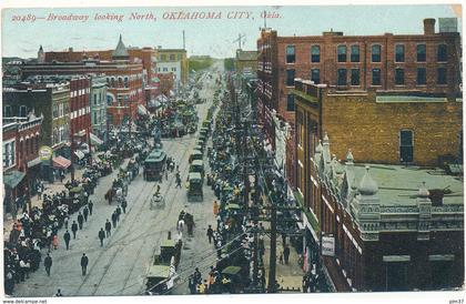 OKLA - OKLAHOMA CITY - Broadway looking North