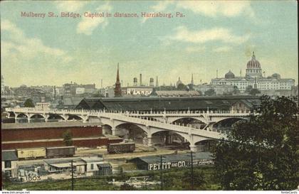 11356965 Harrisburg Pennsylvania Mulberry Street Bridge Capitol Harrisburg Penns