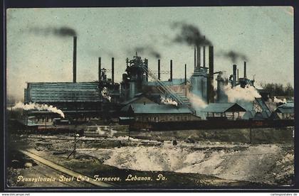 AK Lebanon, PA, Pennsylvania Steel Co.`s Furnaces