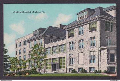 Postcard, United States, Carlisle PA, Carlisle Hospital