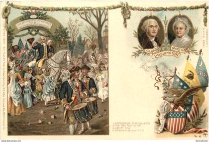 USA - George Washington - Litho