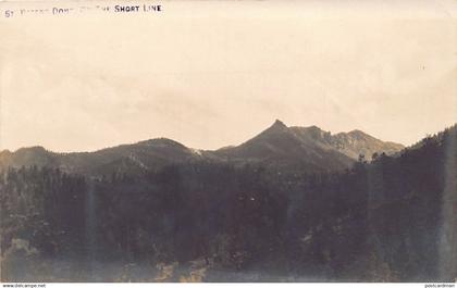 Usa - Rocky Mountains - Pike National Forest (CO) St. Peter's Dome on the Short Line - REAL PHOTO