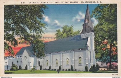 SOUTH CAROLINA - Spartanburg - Catholic Church (St. Paul of the Apostle)