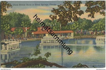 Florida - Silver Springs - Glass-Bottom Boats