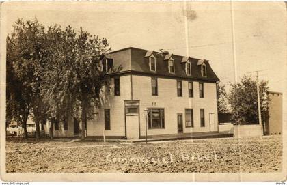 PC CPA US, IOWA, SIOUX CENTER, COMMUCIAL HOTEL, REAL PHOTO POSTCARD (b6397)