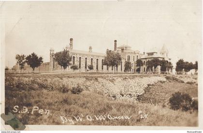 Sioux Falls SD South Dakota Penitentiary Prison USA Real Photo Postcard