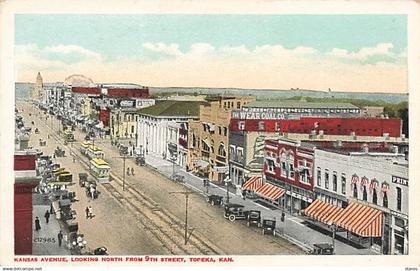 Etats-Unis - TOPEKA - Kansas Avenue - Looking North from 9th Street