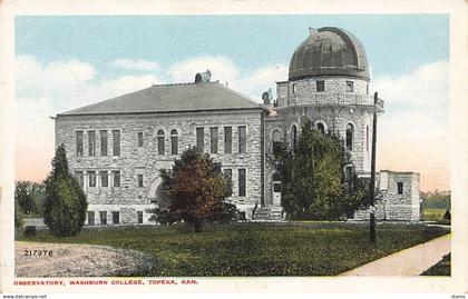 Etats-Unis - TOPEKA - Observatory - Washburn College