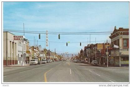 Price UT Utah, Main Street Scene View, c1950s Vintage Postcard