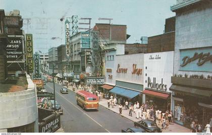 VIRGINIA - Norfolk - Looking North down Granby Street 1958