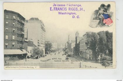 U.S.A. - WA - WASHINGTON DC - Pennsylvania Avenue from Treasury Building