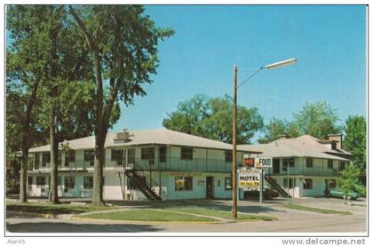 Wisconsin Dells WI Wisconsin, Fitzgerald Motel, Lodging, Auto, c1960s/70s Vintage Postcard