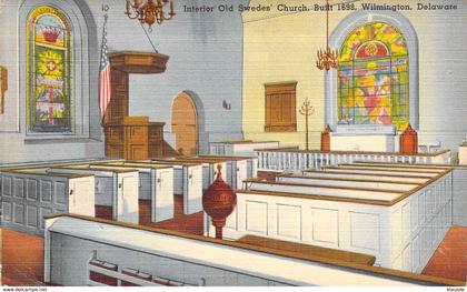 Interior Old Swedes Church Wilmington Delaware 1946