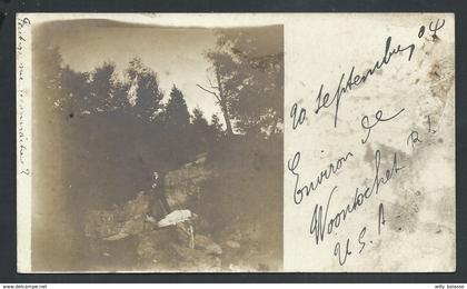 +++ CPA - Photo carte - Foto kaart card - Amérique - Rhode Island - Environs de WOONSOCKET  1904   //