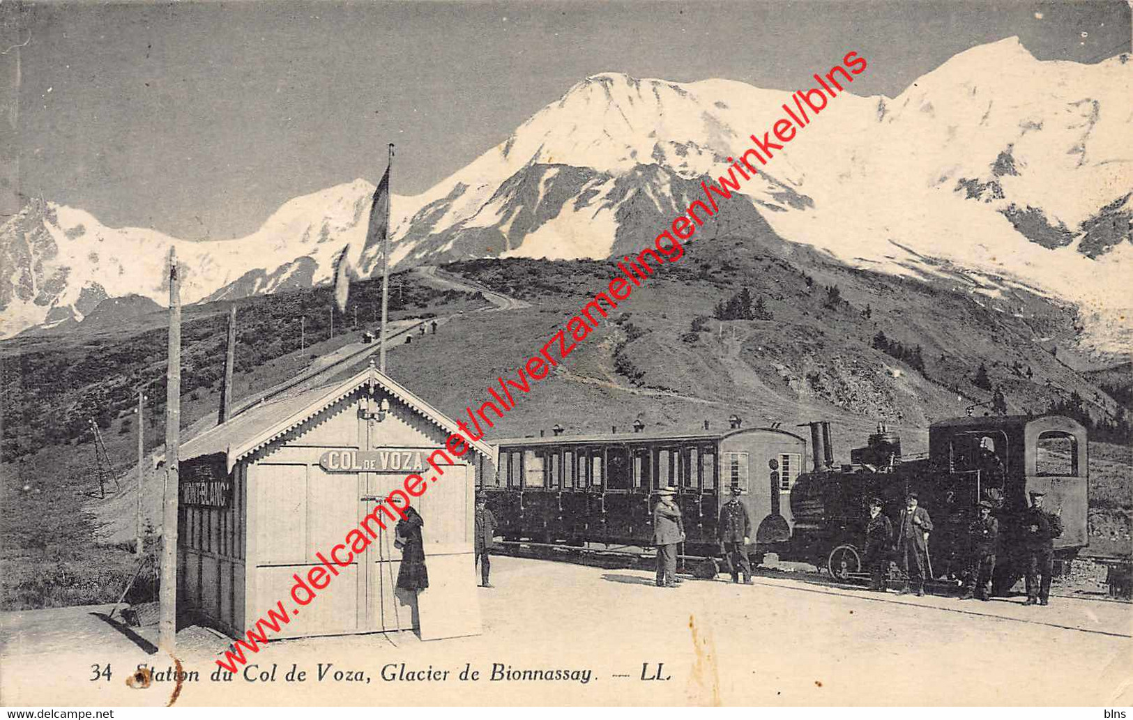 Station du Col de Voza Glacier de Bionnassay - train - Saint-Gervais-les-Bains - (74) Haute Savoie