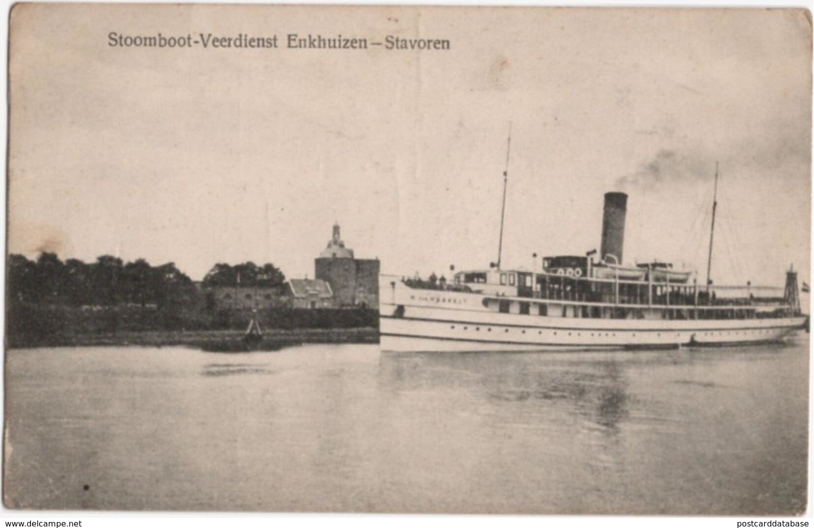 Stoomboot-Veerdienst Enkhuizen-Stavoren - & boat