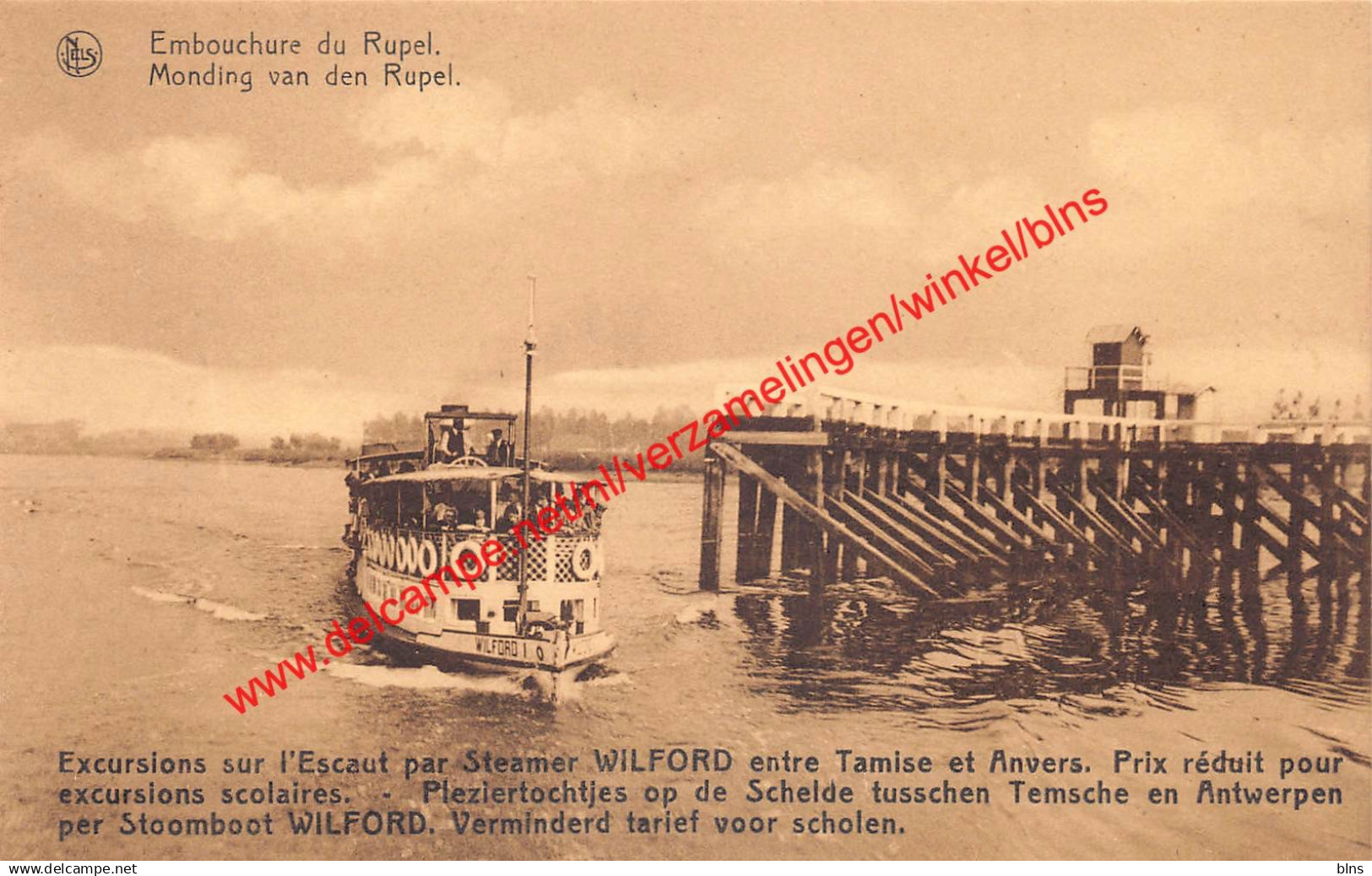 Stoomboot Wilford - Temse