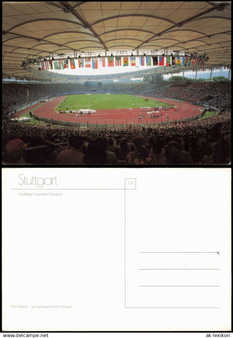 Stuttgart Gottlieb-Daimler-Stadion Fussball-Stadion Sportanlagen 2000