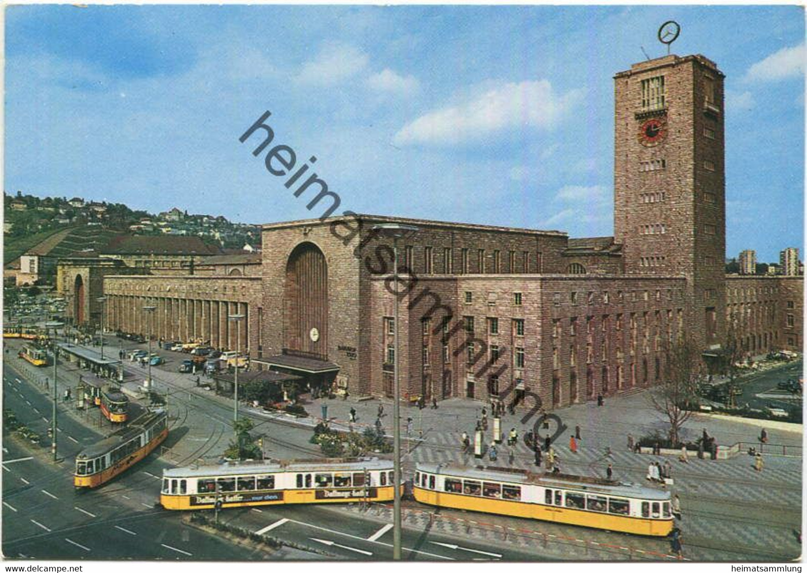 Stuttgart - Hauptbahnhof - AK-Grossformat - Zobel-Verlag Stuttgart