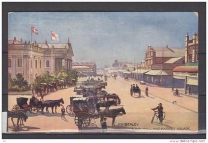 Afrique du Sud - Kimberley - Town and Market Square