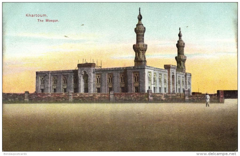 sudan, KHARTOUM, The Mosque, Islam (1910s)