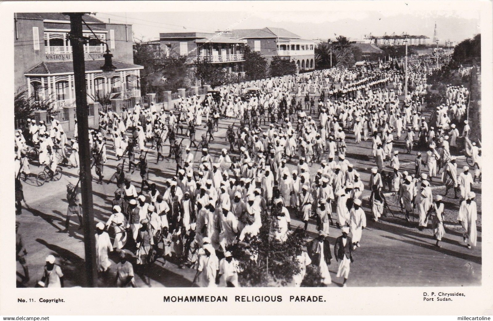 SUDAN - Port Sudan - Mohammedan Religious Parade - Real Photo Production