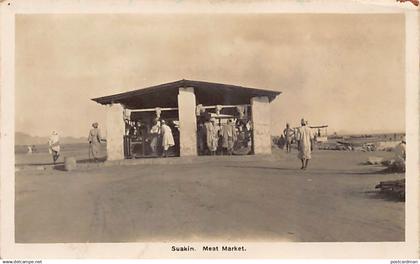 Sudan - SUAKIN - Meat market - Publ. unknown