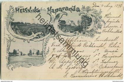 Haparanda - Strassenansicht - Fotos - Verlag E. Hammarens Bokhandel