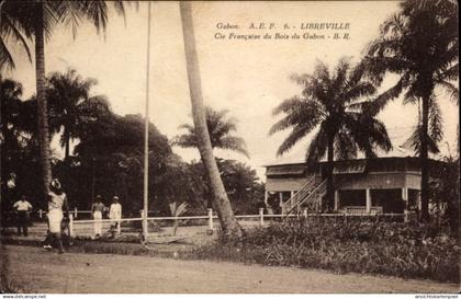 CPA Libreville Gabun, Cie Francaise du Bois du Gabon