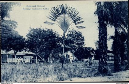 CPA Ogooué Gabun, Massanga Immeubles CEFA