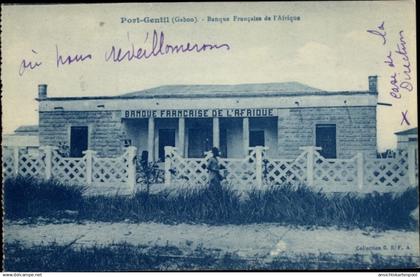 CPA Port Gentil Gabun, Banque Francaise de l'Afrique