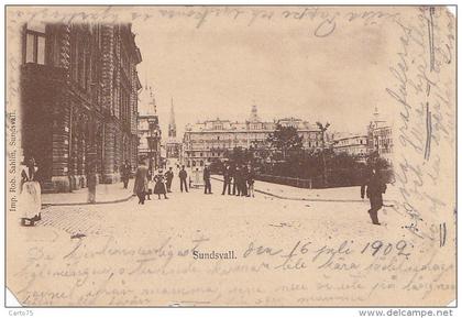 Suède - Sverige - Sundsvall - Postmarked Hernosand 1902