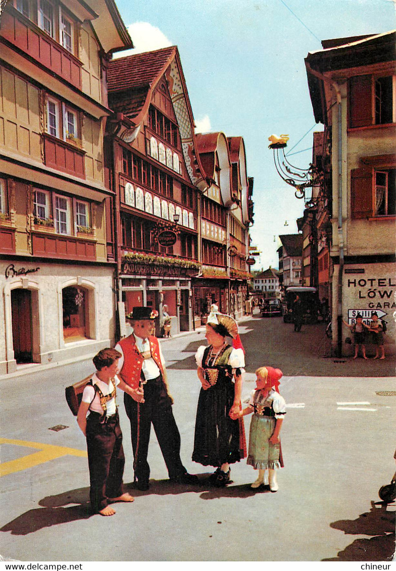 SUISSE APPENZELL HAUPTGASSE