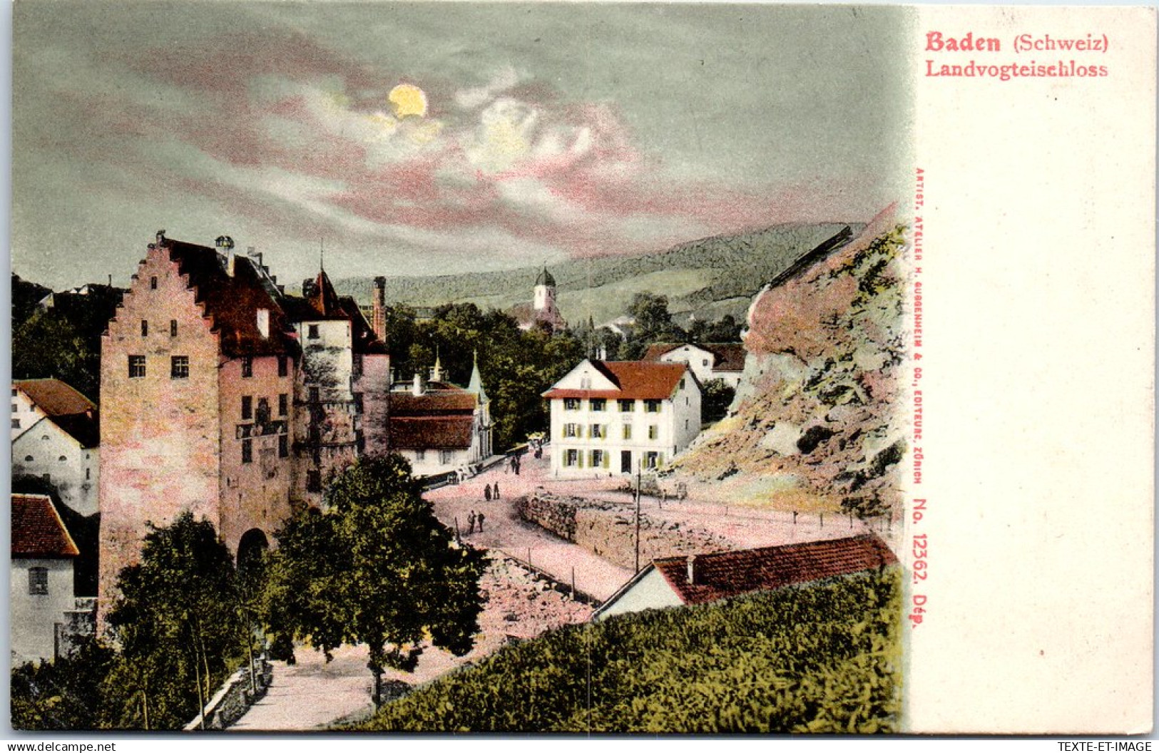 SUISSE - ARGOVIE - BADEN - Landvogteischloss